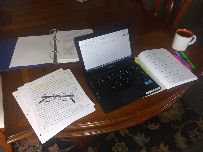 Starting the Second Edit