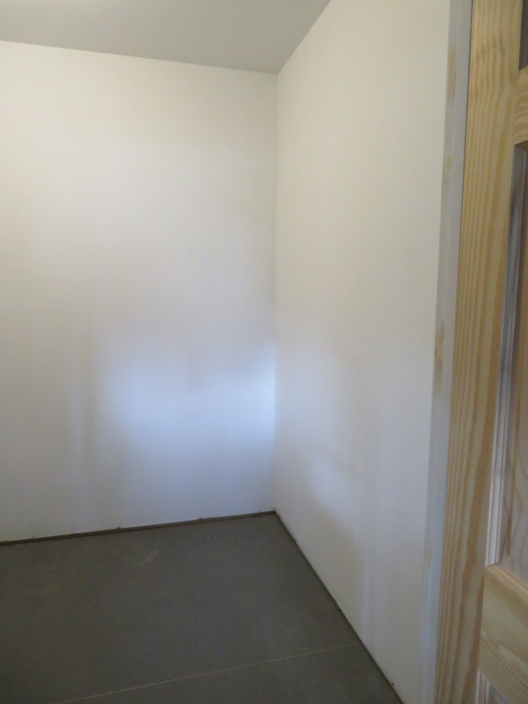 The empty old pantry.