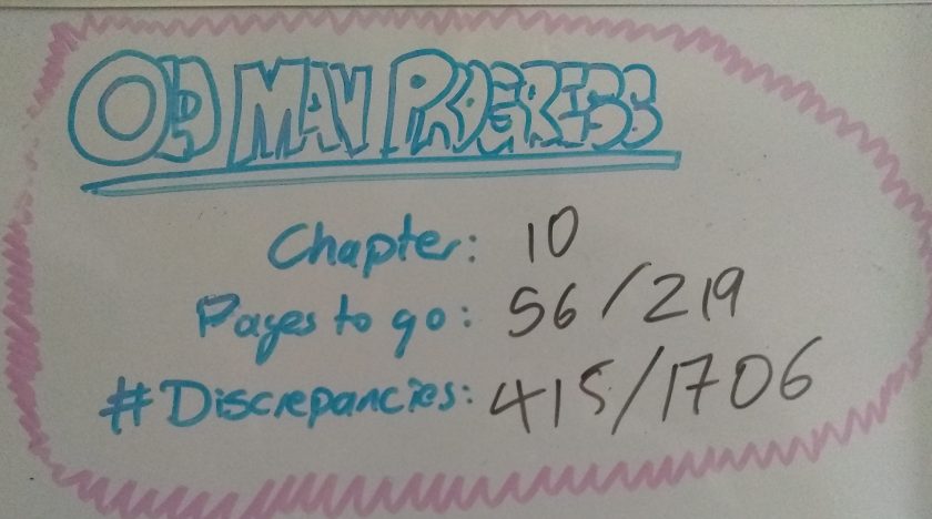 The Old Man Progress, 10 March 2019.